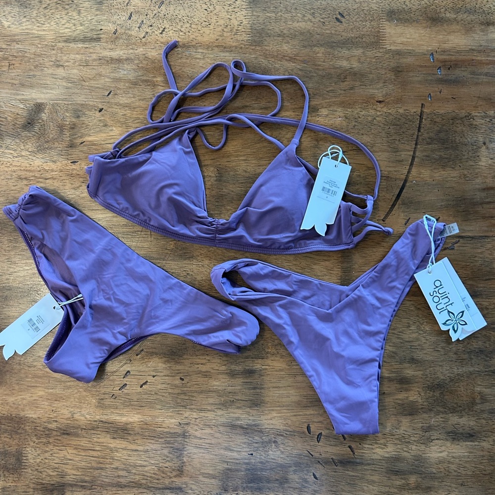 Purple Bikini Set